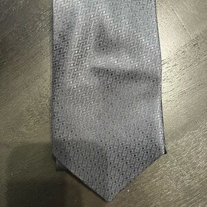 Elegant Gray Patterned silk Men's Tie Classic Men Tie